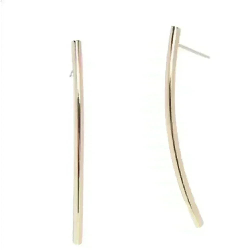 Belk Silverworks Curved Earrings